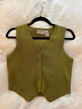 Preview Collection Olive Green Knit Top
